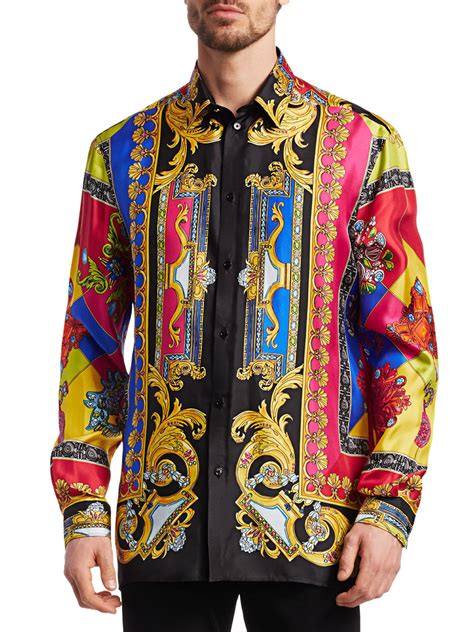 cheap men's versace t shirts|versace men's button shirts.